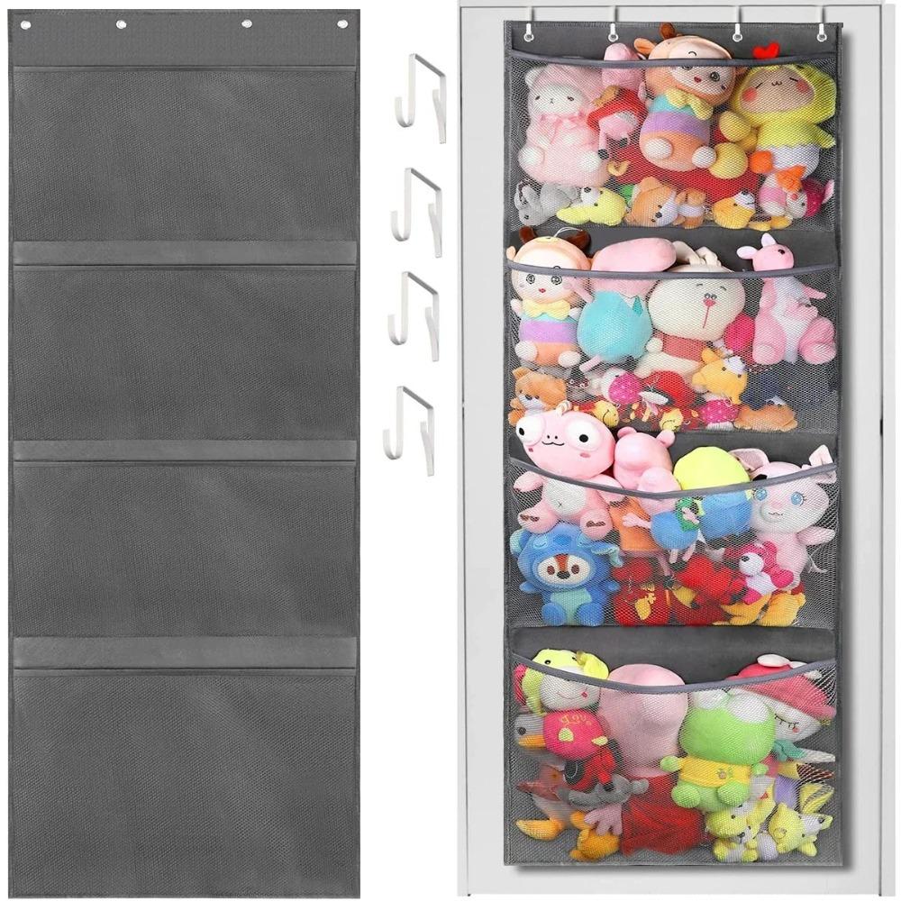 Large Size Doll Display Mesh Hanging Bag New Toy Organizer  Children's Room