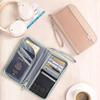 Многофункциональный органайзер для паспорта и ID с RFID-защитой – Стильный дорожный кошелек и протектор для карт