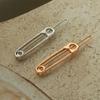 Gold Silver Brooch Pin Shape Safety Pin Hairpins Hair Clips for Women Girls Hairpin Barrettes