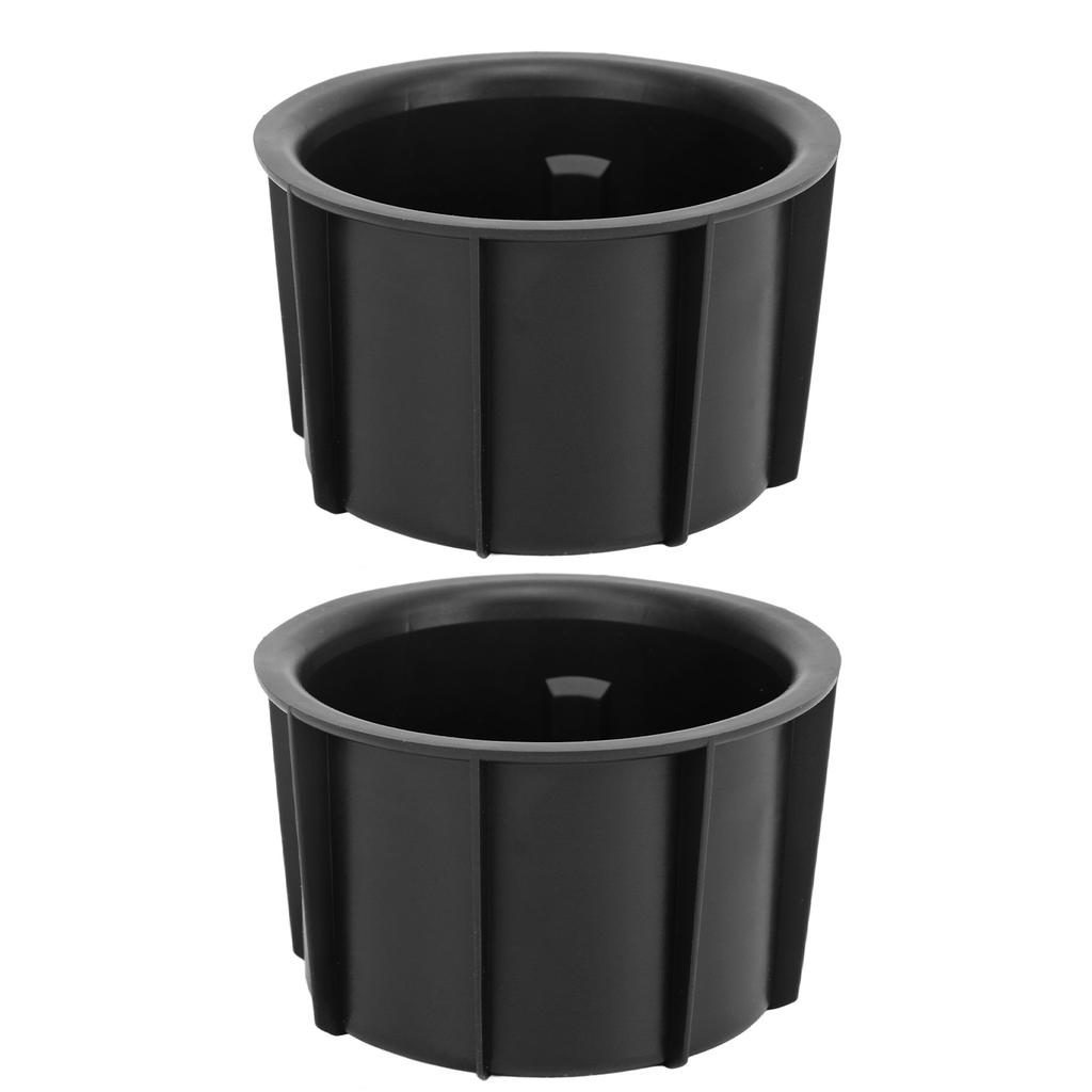 2Pcs Center Console Cup Holder Insert ABS 55616?35010 Replacement for FJ Cruiser 2007?2014