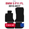 Velour Floor Mats Basic, For Bmw 5 Series F11 Fl Touring (2013-2017)