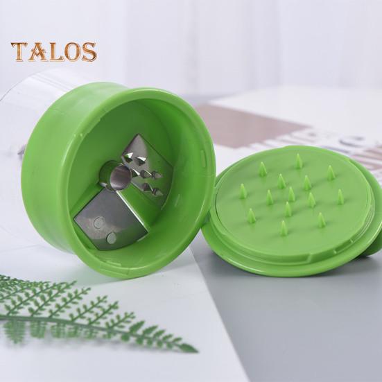 Роторная терка из нержавеющей стали, спиральная терка для овощей с 3 лезвиями, ручной кухонный инструмент для картофеля, огурцов, моркови