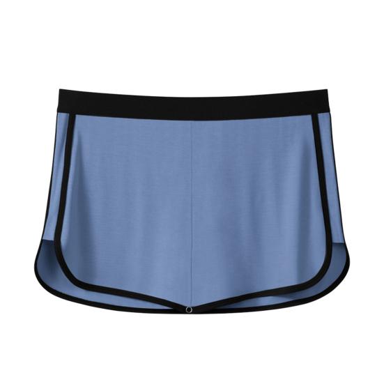 Мужские шорты, нижнее белье с треугольной подкладкой, эластичным поясом, двухслойный дизайн, брюки 3 в 1