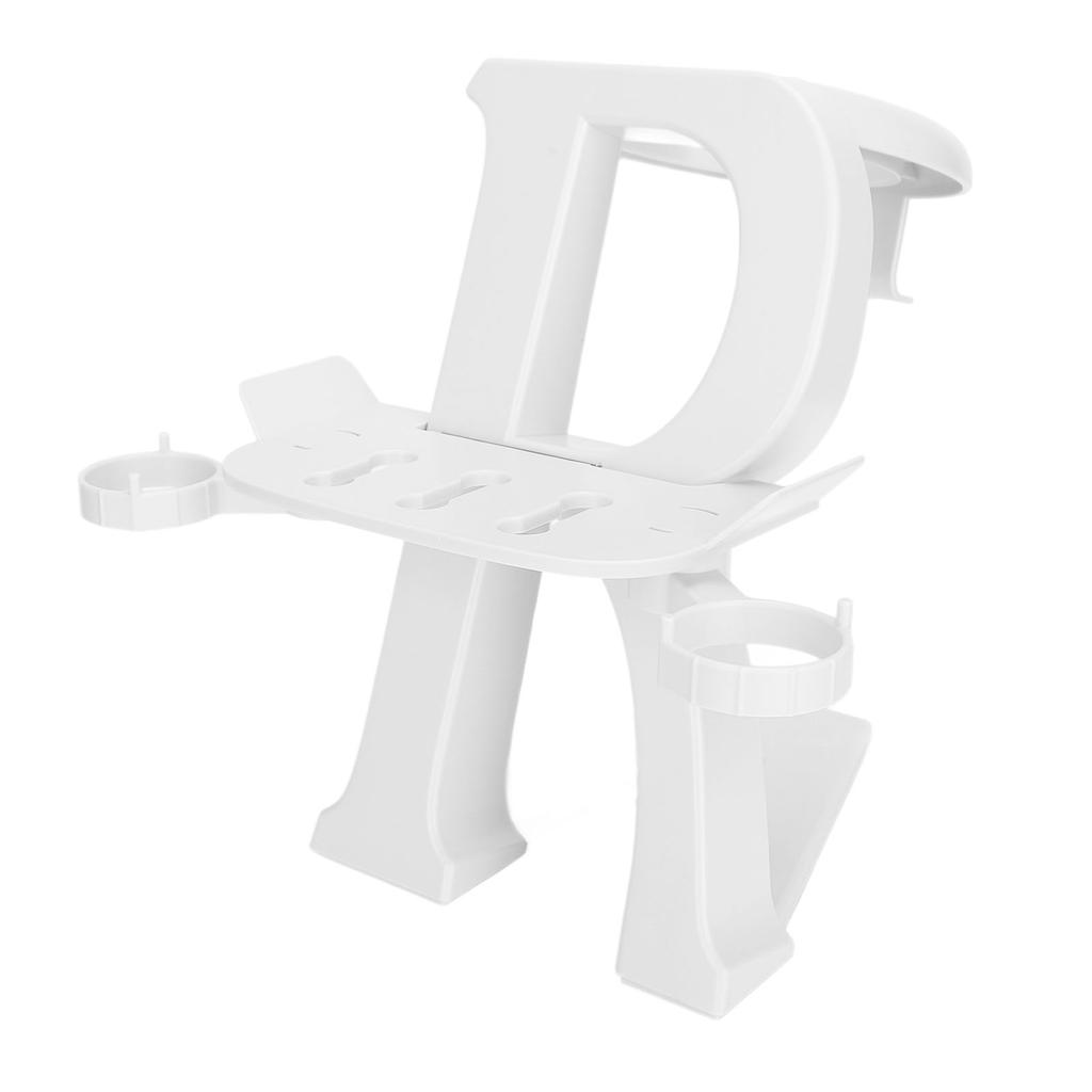 VR Headset Stand VR Universal Display Holder and Controller Mount Station for Oculus Quest 2White