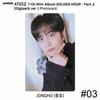 ATEEZ 11th Mini Album Golden Hour Part.2 Digipack Ver Official Photocard KPOP