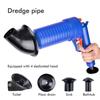 New Pump Action Power Pressure Cleaner Floor Drain Toilet Plug Sink Plunger Dredge Tool