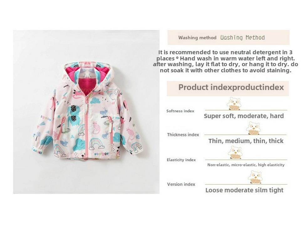 Ветровка с капюшоном для девочек Malwee - теплая куртка на осень/зиму