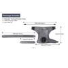 Heating and Vibration Heated Shoulder Brace Warm Compress Shoulder Heating Pad  Shoulder