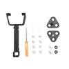 Action Cameras Bracket Kit with Screws Nuts Screwdriver & Shock-absorbing  for FPV Drone