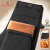 Мужские теплые брюки MONTAGUT в стиле business casual с флисовой подкладкой