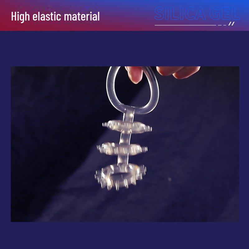 Mystery Ji Thorn Wheel Condom Ring Fun Couple Toy - 300 Pack