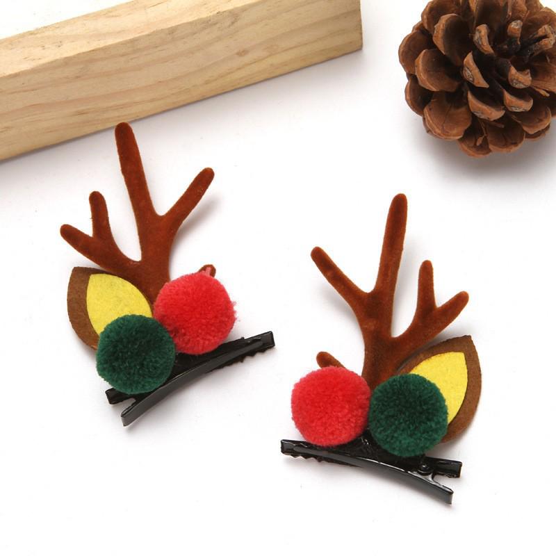Mori Style Christmas Antler Hair Clip – Sweet and Cute for Adults and Kids