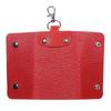 Fashion Gifts Keys Holder Organizer Manager Patent Leather Buckle Key Wallet Case Car Keychain CLE