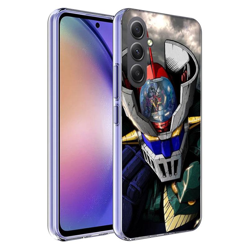 G-Goldorak UFO Robot Phone Case For Samsung A16 A26 A36 A56 A17 A03S A04S A02S A05S A50S A30 A20 A70S A40 A21 Galaxy Note 20 10