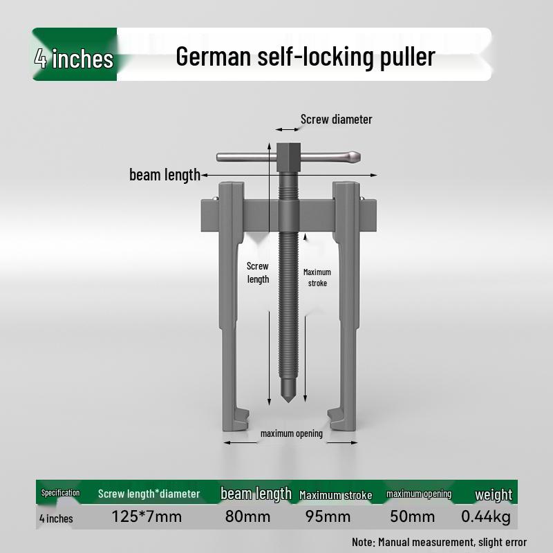 Multifunctional Two-Jaw Bearing Puller and Remover Tool