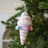 Multicolor Christmas Candy Canes Pendant Pink Christmas Tree Decoration Christmas Spheres Festival