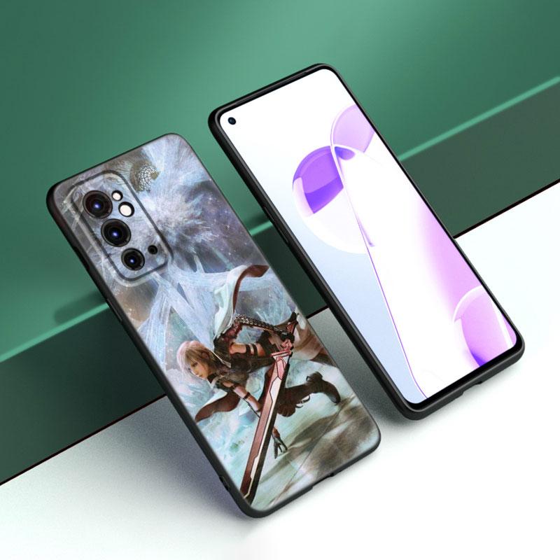 Чехол для телефона Game Final Fantasy Black Silicone для OnePlus 9 10 11 12 ACE 2V Pro 9RT 10T 10R Nord CE 2 3 Lite N10 N20 N30 5G