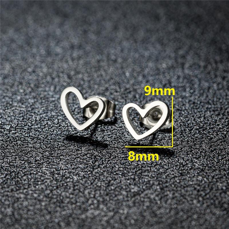 Minimalist Cute Animal Earings Jewelry Small Penguin Fish Swallow Stud Earrings for Women U Shaped Earing Oorbellen