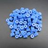 20Pc/Lot 0.5M 15T Blue POM Spur Gear 0.5 Modulus 15 Teeth 2.3mm Bore 6mm x 8.4mm Precision Plastic Gear for DIY Model Mechanical