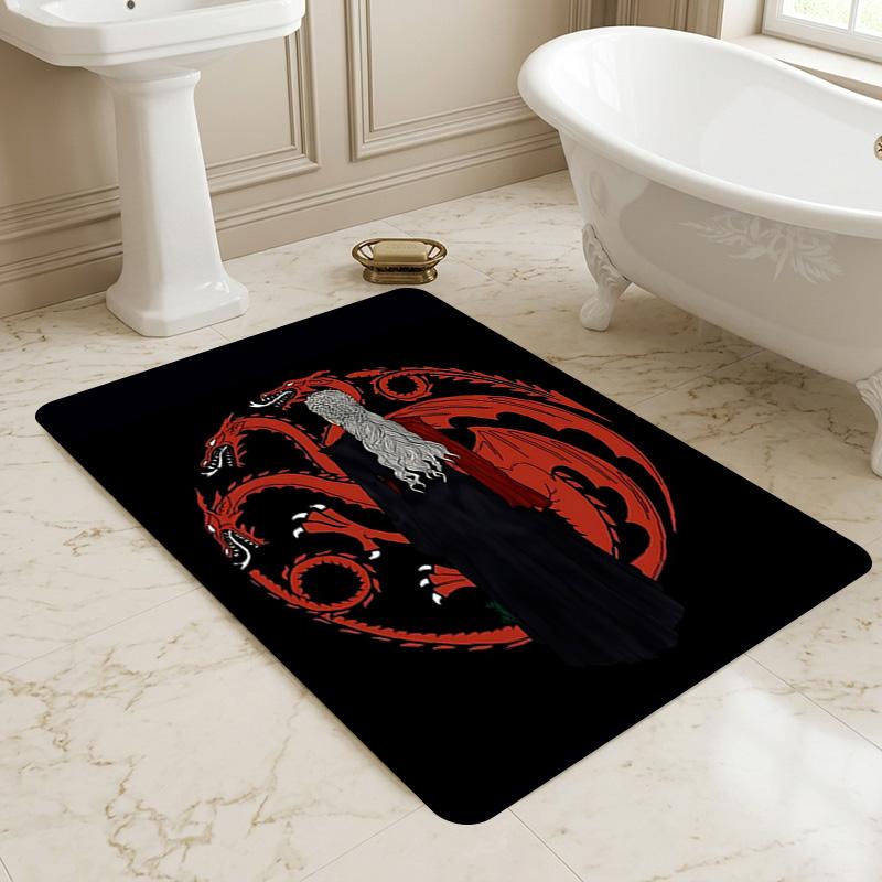 Dragon Mage Living Room Non-Slip Area Rug Soft Carpet for Bedroom Game Playroom Sofa Office Home Decor Doormat Christmas Gift C9211352