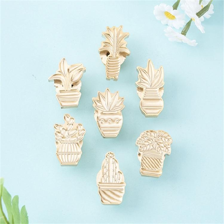 Envelope Emboss Wax Seal Stamp Head Removable Sealing Brasses Stamp Head Gift