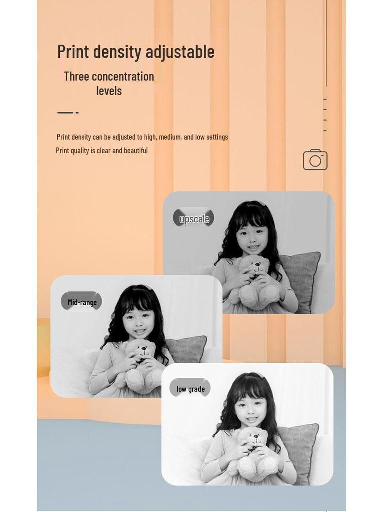 Children's HD Instant Digital Camera for Photos and Videos - Perfect Student Birthday or Festival Gift