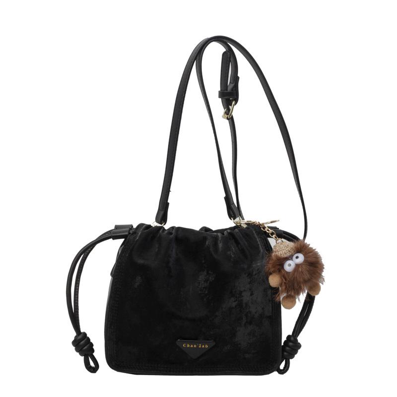 Women's Bag New Fashionable Versatile Messenger Bucket Bag