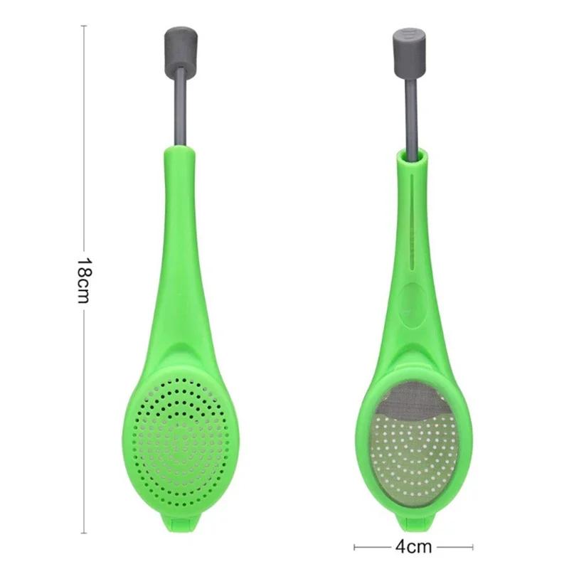 Заварщик для чая Встроенный поршень Интенсивный здоровый вкус Многоразовый чайный пакетик Пластиковый ситечко для чая и кофе Мера Вихрь Крутое перемешивание и прессование