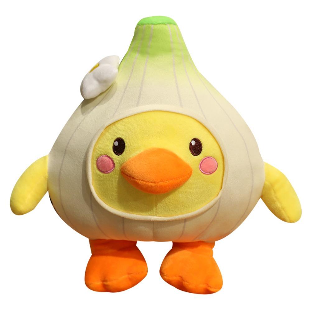 Yellow Garlic Duck Plush Toy Wings&Foot Funny Plush Doll Garlic Duck Plush Pillow Children Girl