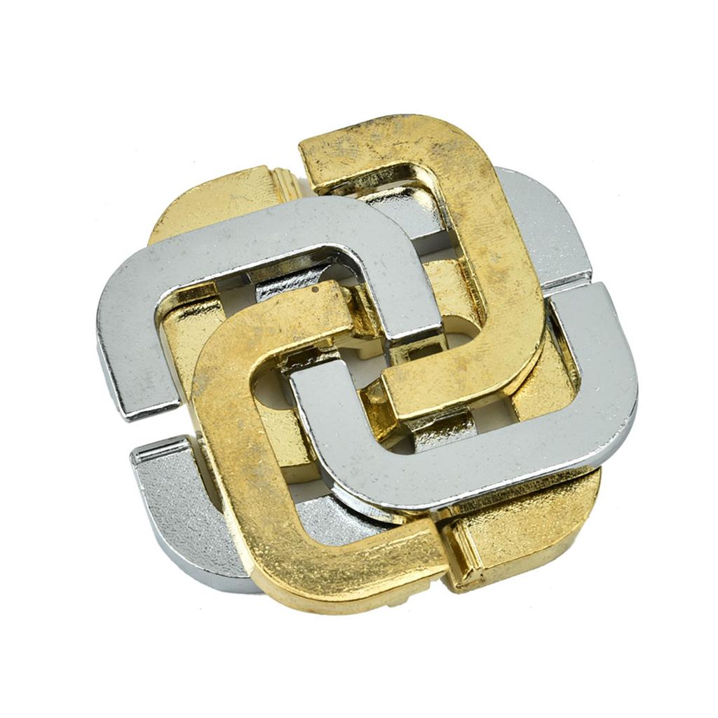 Разблокировка IQ-тизера, интеллектуальная головоломка для взрослых, обучающая игрушка - замок в виде четырехлистного клевера