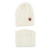Winter Hat Winter Knitted Hat Warmer Scarf Set Wear Resistant For Women Men