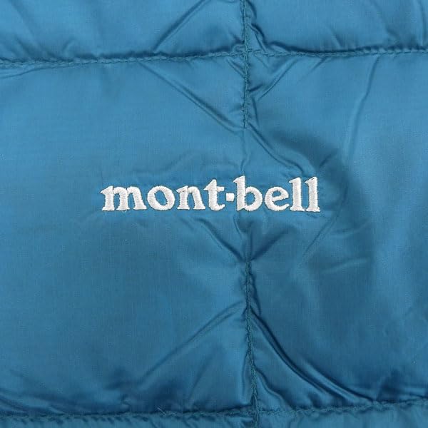 Montbell superior пуховик мужская верхняя одежда сине-зеленый(левов)/м