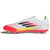 Adizero F50 League Бесшнурковые FG MG Pure Victory Pack Мужские кроссовки Белый Облачно-белый Основной черный IE1239