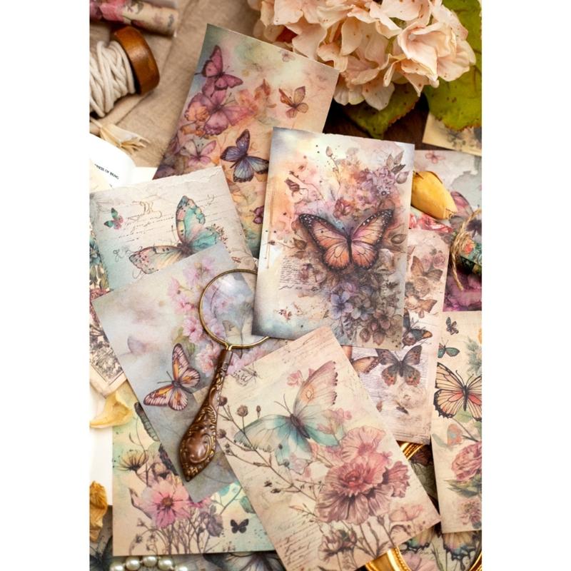 100 Sheets Retro Scrapbooking Backgrounds Paper Journaling Craft Paper For Journaling Cardmaking And Art Craft Project