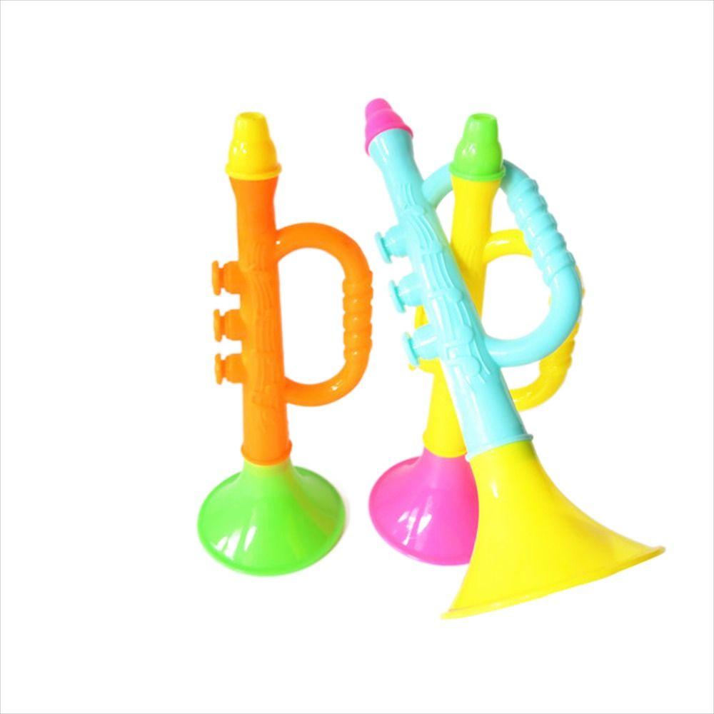 Kids Toy Best Gift Children Colorful Baby Music Toys Kids Trumpet Plastic Trumpet Baby Horn Toy