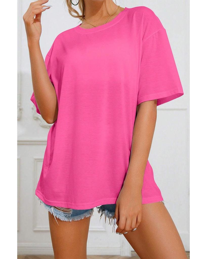 Azura Exchange Bright Pink SUNSHINE ON MY MIND Graphic Tee