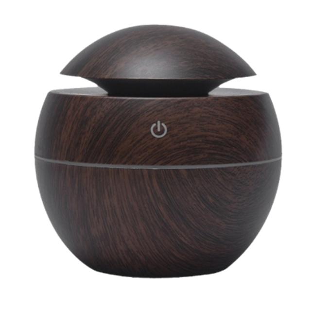 Мини-увлажнитель воздуха Usb ультразвуковой диффузор аромата под дерево 7 светодиодный светильник электрический диффузор эфирного масла для домашней ароматерапии