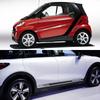 Автомобильные боковые полосы наклейки Автомобильная виниловая пленка Декоративные наклейки для Mercedes Benz Smart Fortwo Forfour 453 451 Тюнинг Аксессуары