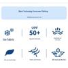 Jeanswest Men's UPF50+ Ice Silk Hooded Sun Protection Jacket