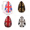 Union Jack Centre Air Outlet 3D Dedicated Cover Protect Sticker Decal For MINI COOPER F54 F55 F56 Clubman Interior Accessories