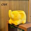 Desktop Storage for Pens 3D Printed Elephant Pen Holder, Minimalist Organizer Office School Supplies, Tidy Makeup Brush Cute Animal Stationery
