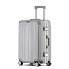 20" Women's Lightweight Aluminum Frame Carry-on Suitcase with Scratch-resistant Finish and Universal Wheels