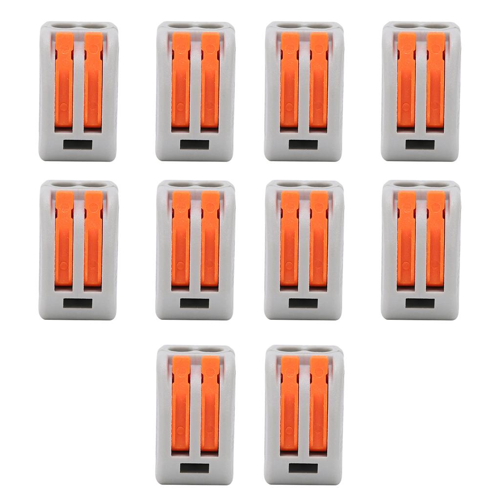 10 шт. зажимной клеммный блок для быстрого проводника гибкий жесткий кабельный разъем PCT212