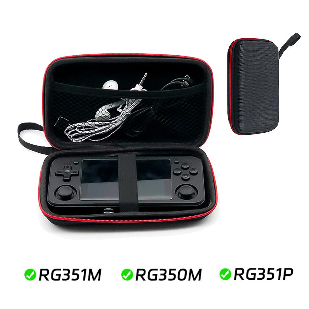 EVA Protective Case for Miyoo Mini Plus for Anbernic RG35XX H RG556 Rg35xxsp R36S Handheld Game Console Portable Storage Bag