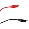 2PCS Copper Banana Plug To Alligator Clip Test Lead Crocodile Clip Multimeter Test Cable  Multimeter