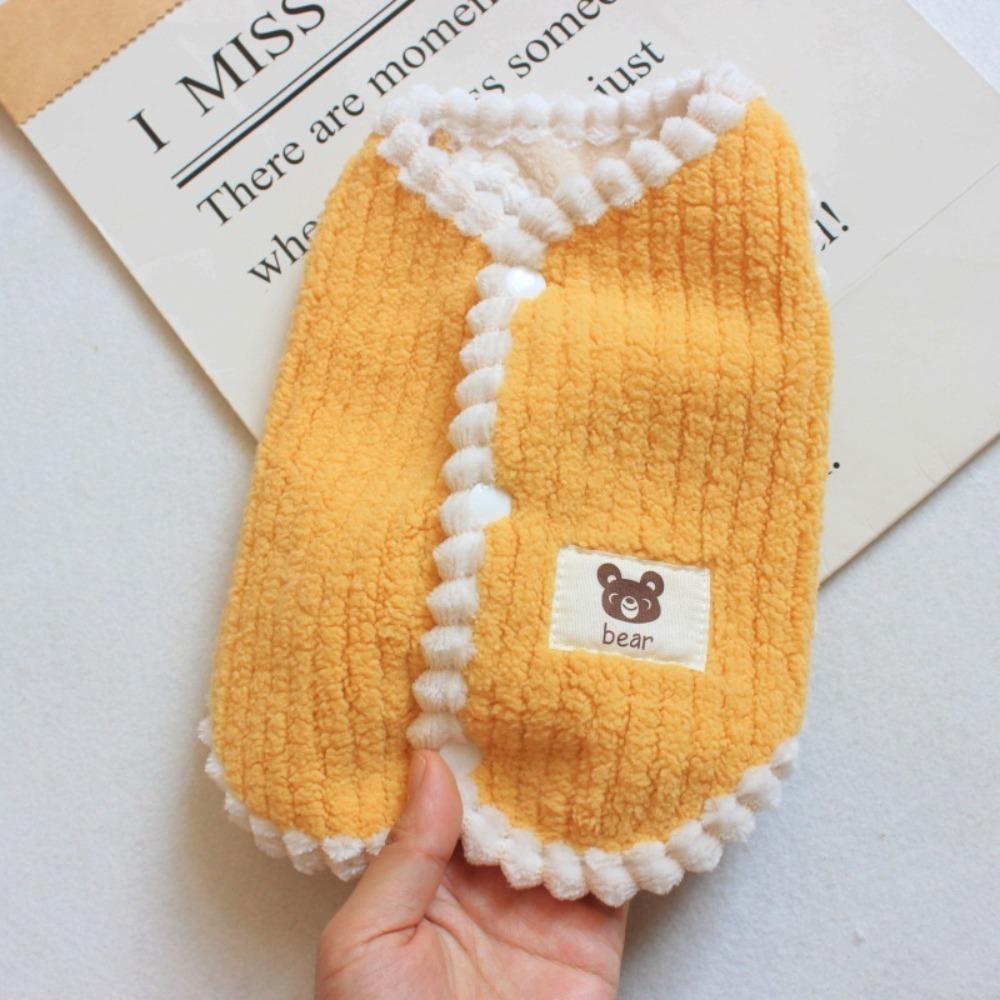 Soft Fleece Pet Clothes Winter Warm Cute Puppy Jacket New Dog Coat for Small Dogs Cats