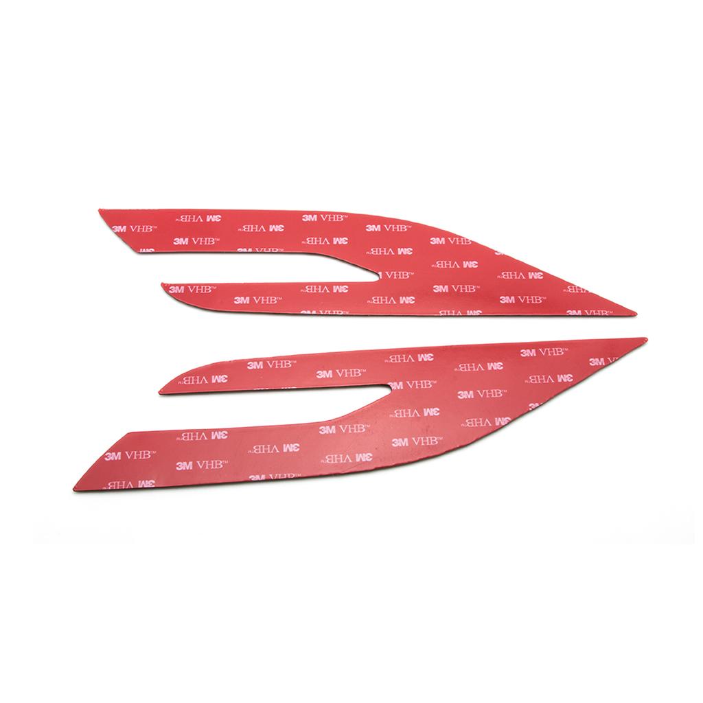 Углеродное волокно, передняя фара, боковая габаритная лампа, крышка для бровей, век, кромок глаз, наклейка, отделка, наклейки для Toyota Camry