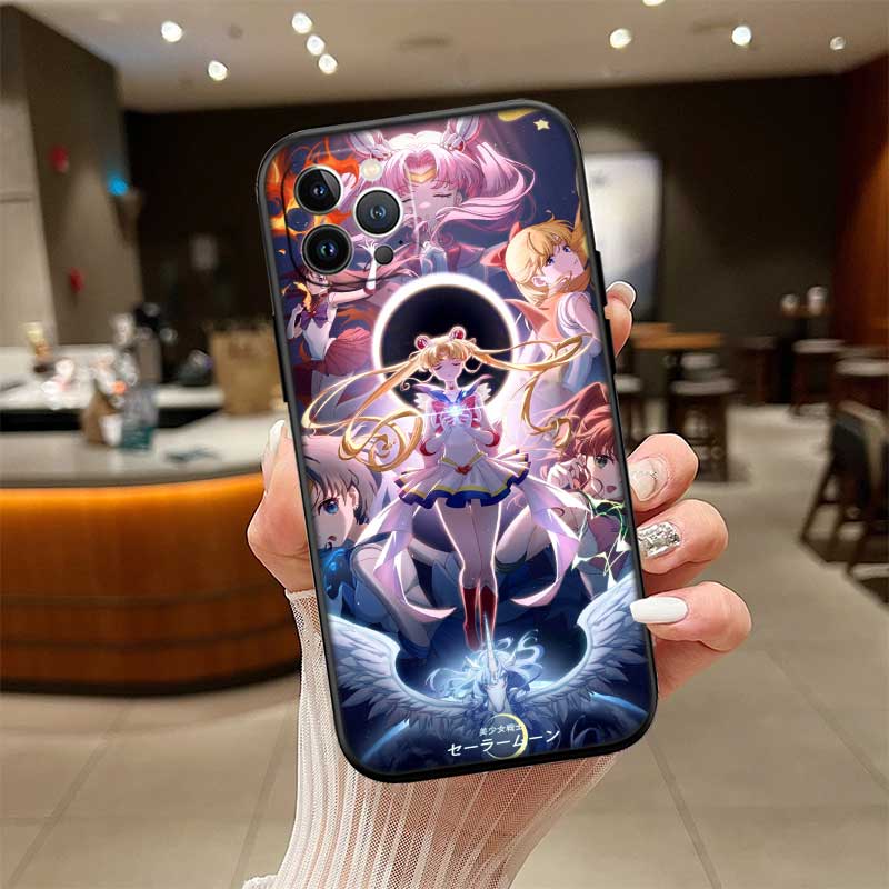 UP44 S-Sailors M-Moon New High-End Shell Phone Case for Xiaomi Poco C40 C50 C51 C55 C65 C71 C75 F3 F5 F6 F7 M2 M3 Pro Ultra