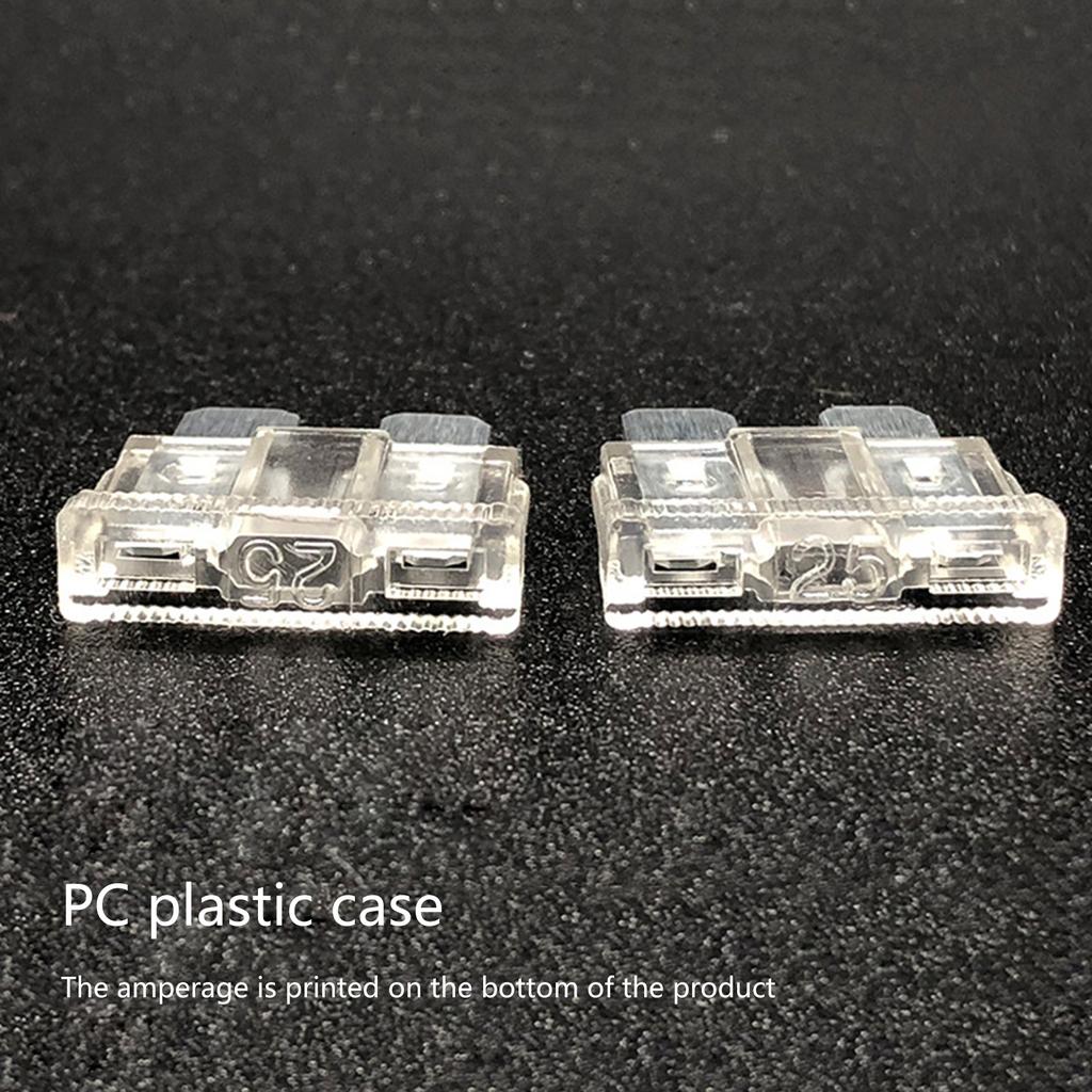 50Pcs 3/5/7.5/10/15/20/25/30/35/40A Car Truck Standard Fuses Auto Boat Motorcycle Fuse Medium Colorful Insert Fuses