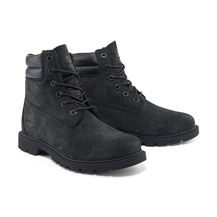 Timberland Женские черные повседневные короткие уличные ботинки 6 дюймов A156S001